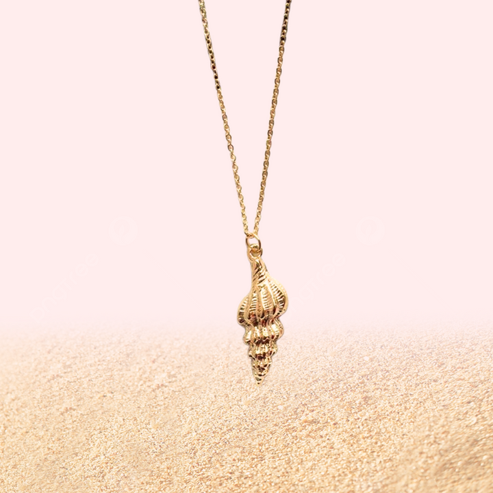 Gold Mini Shell Pendant Necklaces - Beach Collection