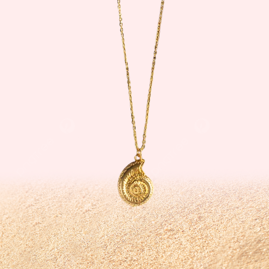 Gold Mini Shell Pendant Necklaces - Beach Collection