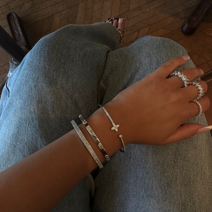 DOJA BANGLE - SILVER