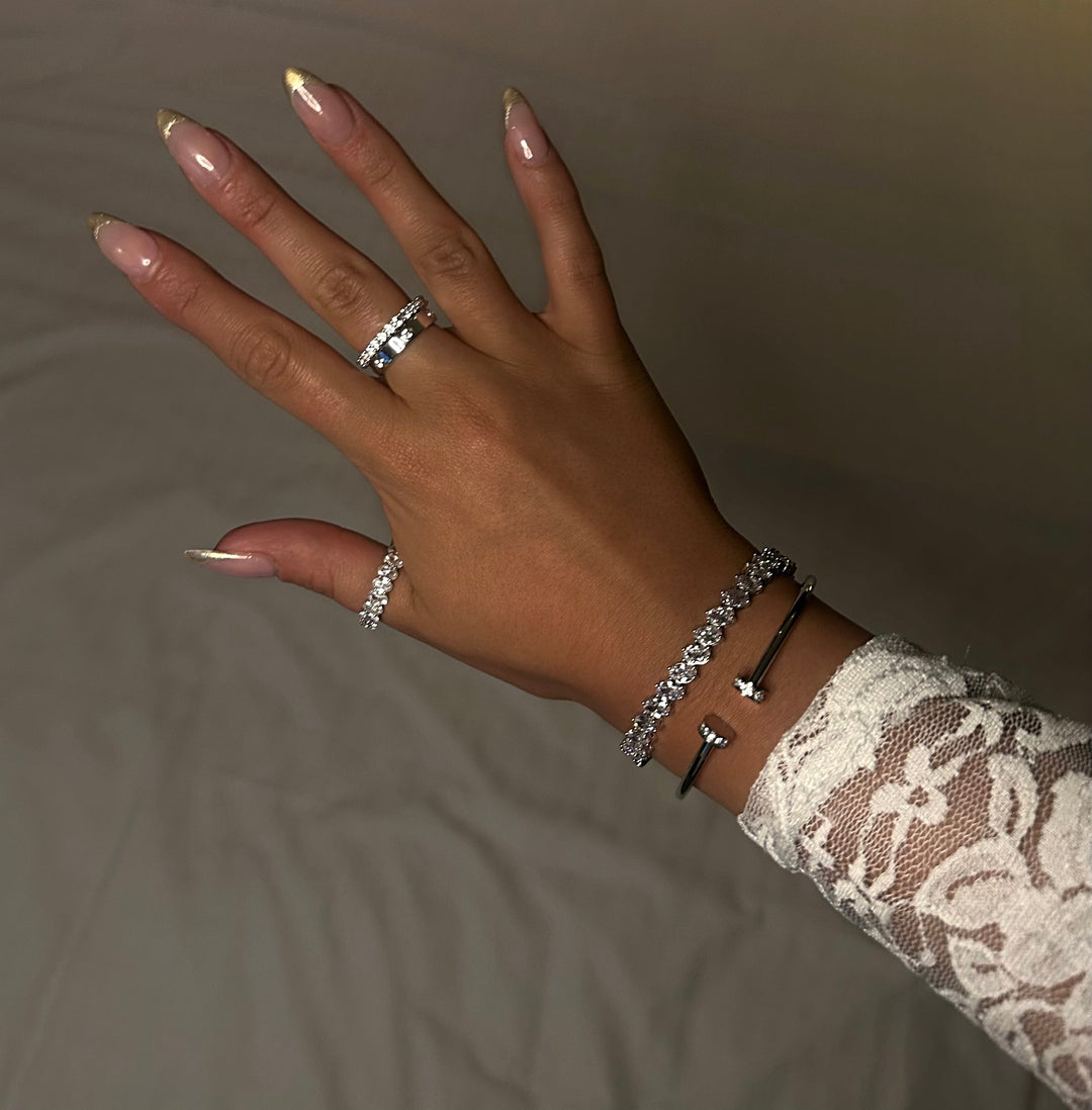 RAYNE BANGLE - SILVER