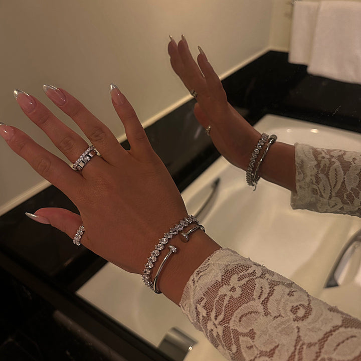 RAYNE BANGLE - SILVER