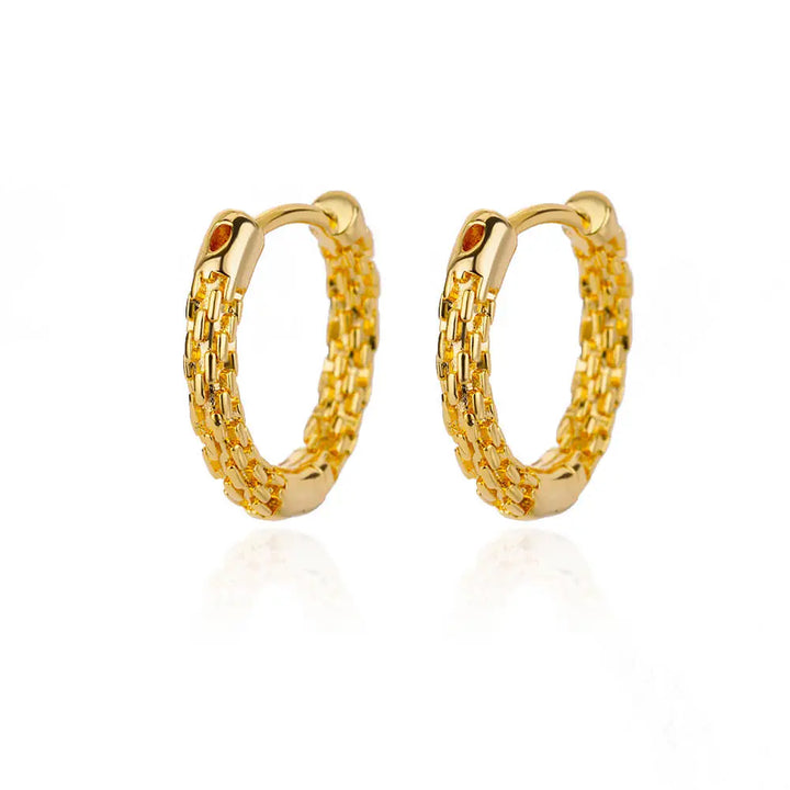 SNAKE HOOP EARRING - Summer Collection