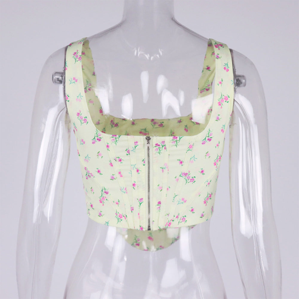 Valerie Floral Corset Top