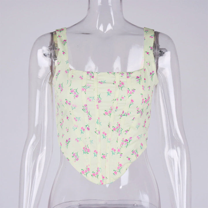 Valerie Floral Corset Top