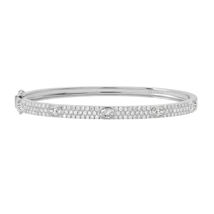 DOLCE BANGLE - SILVER