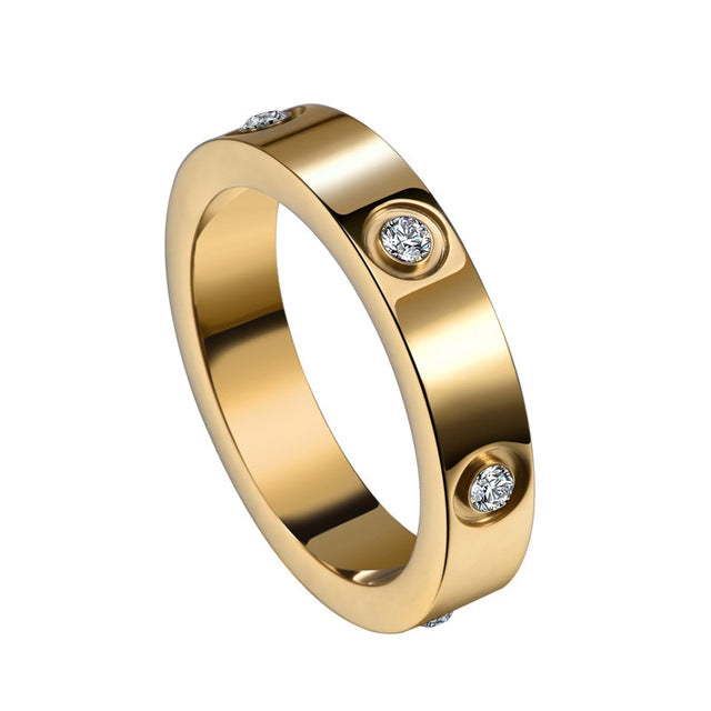 GOLD ETERNITY RING - Summer Collection