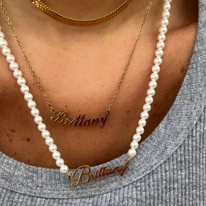 Vanny's Custom Pearl Necklace