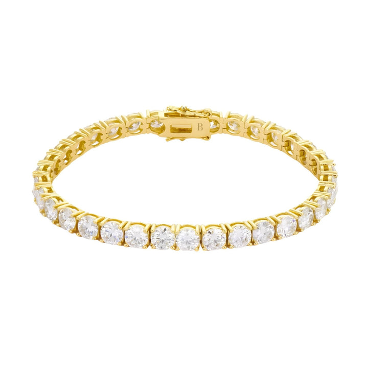 TINA TENNIS BRACELET - GOLD