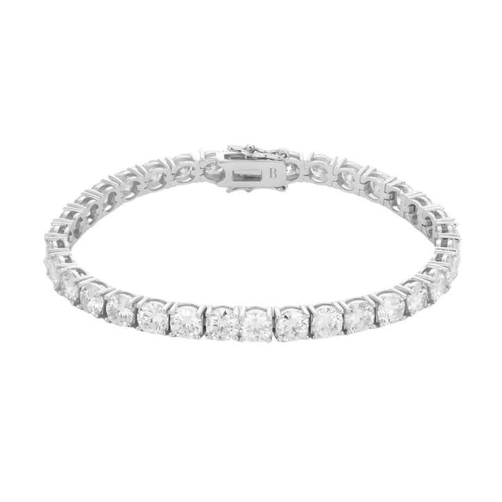 TINA TENNIS BRACELET - SILVER