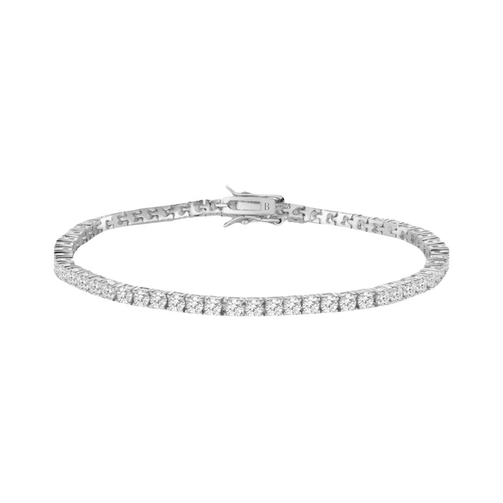 TYRA TENNIS BRACELET - SILVER